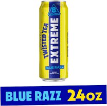 TWISTED TEA SINGLE EXTREME BLUE RAZZ 24 OZ