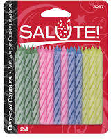 Salute Birthday Candles