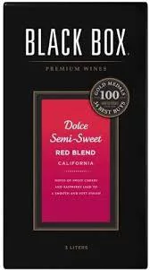 BLACK BOX DOLCE SEMI SWEET RED BLEND