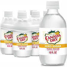 CANADA DRY DIET TONIC WATER 10 OZ 6PK NR