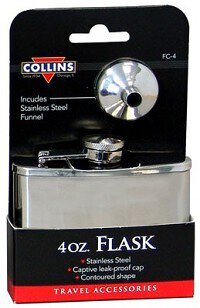 Collins Classic Shape Flask 4 oz.
