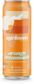 Ayrloom Orange Creamsicle Hemp Sparkling Water