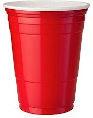 Cheers Solo Red Drink Plastic Cups (24 Cups Per Sleeve)