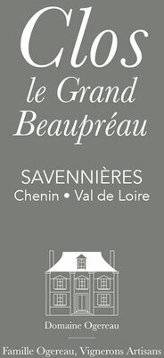 Domaine Ogereau Savennieres Clos le Grad Beaupreau