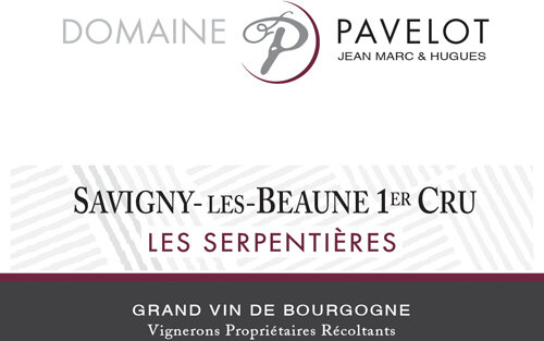 Domaine Pavelot Savigny-les-Beaune 1er Cru Les Serpentieres