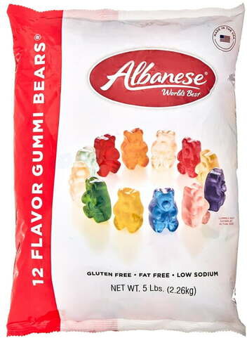 Albanese 12 Flavor Gummi Bears