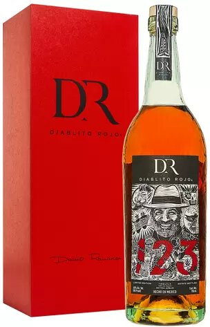 123 Diablito Rojo Extra Anejo Tequila 7YR