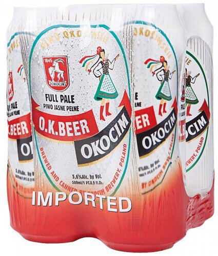 Okocim OK Beer Full Pale Lager