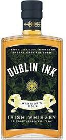 Dublin Ink Warrior's Gold Sherry Cask Finished Irish Whiskey Proof