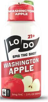 Lodo Washington Apple Shot 5mg THC