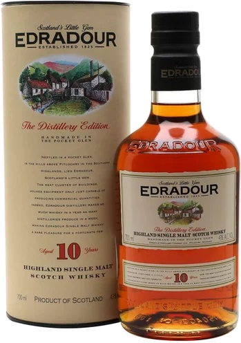 Edradour 10-Year-Old Single Malt Scotch
