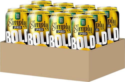 Simply Spiked Bold Lemonade Can