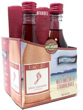 BAREFOOT WH.ZIN 4PK