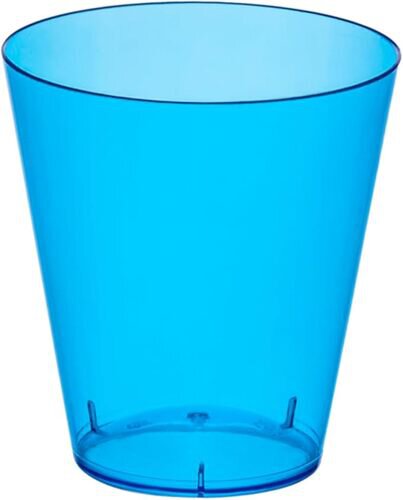 Party Essentials Blue Neon Brights Shot Glasses