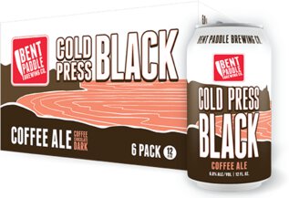 Bent Paddle Cold Press Black Coffee Ale Can