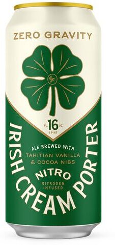 Zero Gravity Nitro Irish Cream Porter