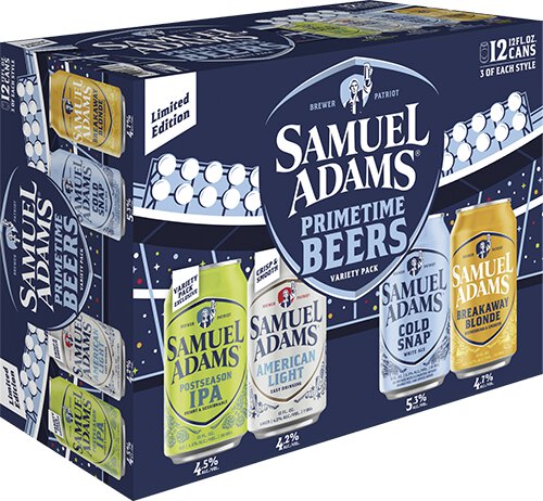Samuel Adams Prime Time Beers Variety Pack