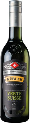 Kubler Absinthe Superieure Verte Suisse 144 Proof