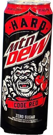Hard Mountain Dew Zero Sugar Code Red
