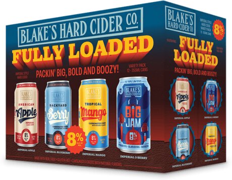 Blake's Hard Cider Fully Loaded Imperial Variety