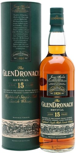 Glendronach 15-Year-Old Single Malt Scotch