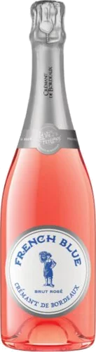 French Blue Cremant De Bordeaux Brut Rose