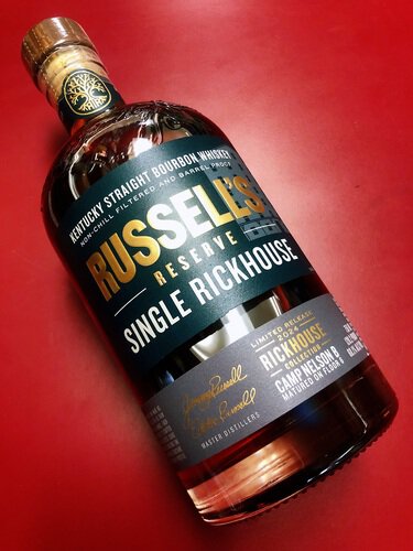 Russell's Reserve Single Rickhouse Camp Nelson B Kentucky Straight Bourbon Whiskey 2024
