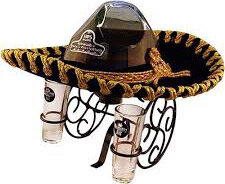 Mariachi Hat Gold Tequila
