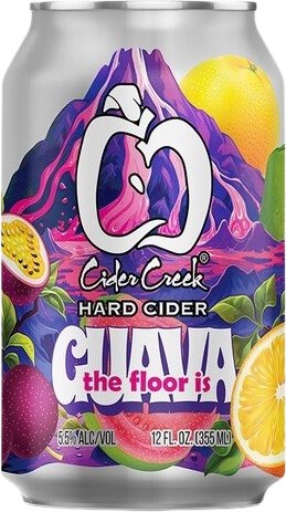 Cider Creek The Floor is Guava Hard Cider 355ml Can