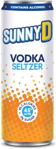 Sunny D Vodka Seltzer 355ml Can