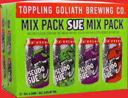 TOPPLING GOLIATH VARIETY *PSEUDO SUE 12PK CANS