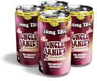 Uncle Arnie's Raspberry Lemonade 10mg Thc