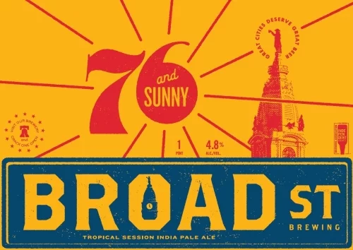 Broad Street Brewing And Sunny Cn 4pk