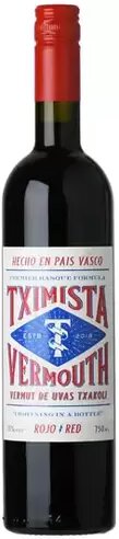 Tximista Vermouth Rojo Basque Country Spain