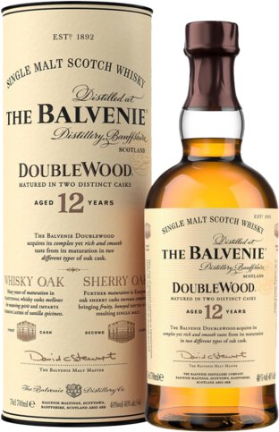 Balvenie 12yr Doublewood Single Malt Scotch