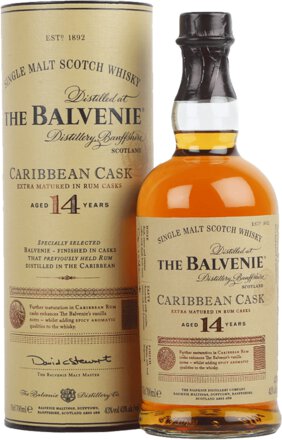 Balvenie 14yr Caribbean Cask Single Malt Scotch