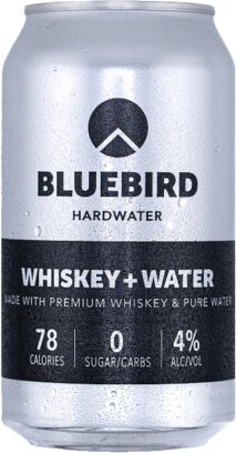 Bluebird Hardwater Whiskey + Water