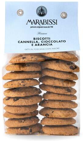 Marabissi Tuscan Cookies Cinnamon Chocolate Orange