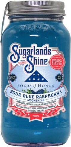 Sugarlands Shine Sour Blue Raspberry Moonshine