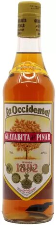 La Occidental Guayabita del Pinar Seca (Dried) Cuban Rum 700ml