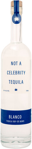 Not A Celebrity Blanco Tequila 100 De Agave