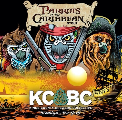 KCBC PARROTS OF CARIBBEAN STOUT 4/16OZ C