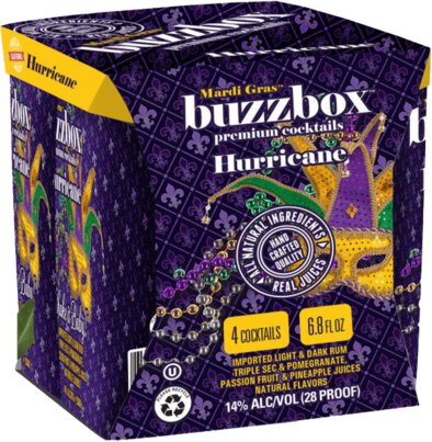 Buzzbox Hurricane Cocktail