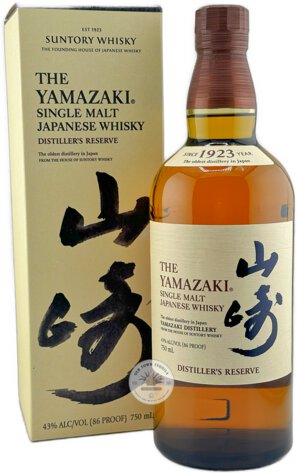 The Yamazaki Single Malt Whisky Distiller's Reserve 86
