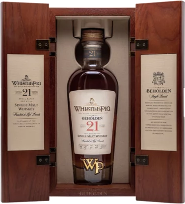 Whistlepig Single Malt Whiskey The Beholden Finished In Rye B 21 Years Old 92
