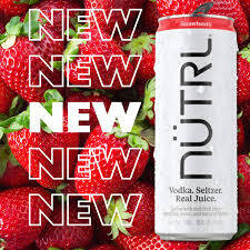 NUTRL STRAWBERRY  4/12 OZ CN