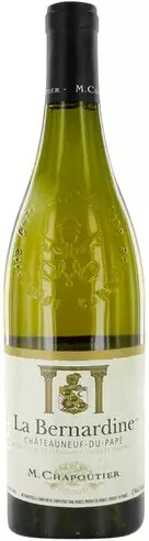 M Chapoutier Chateauneuf Du Pape La Bernardine Blanc