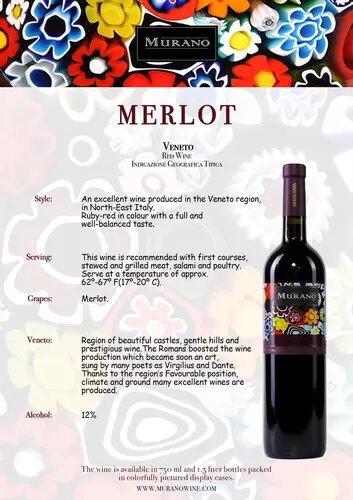 Murano Merlot