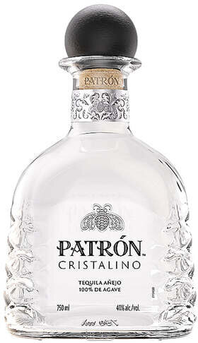 Patron Cristalino Anejo Tequila