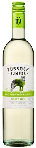 Tussock Jumper Pinot Grigio W Organic Grapes